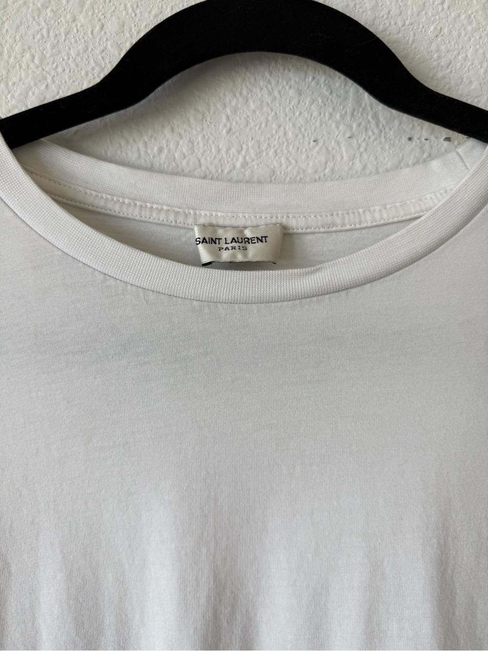 SAINT LAURENT Logo T-shirt - Picture 3 of 9